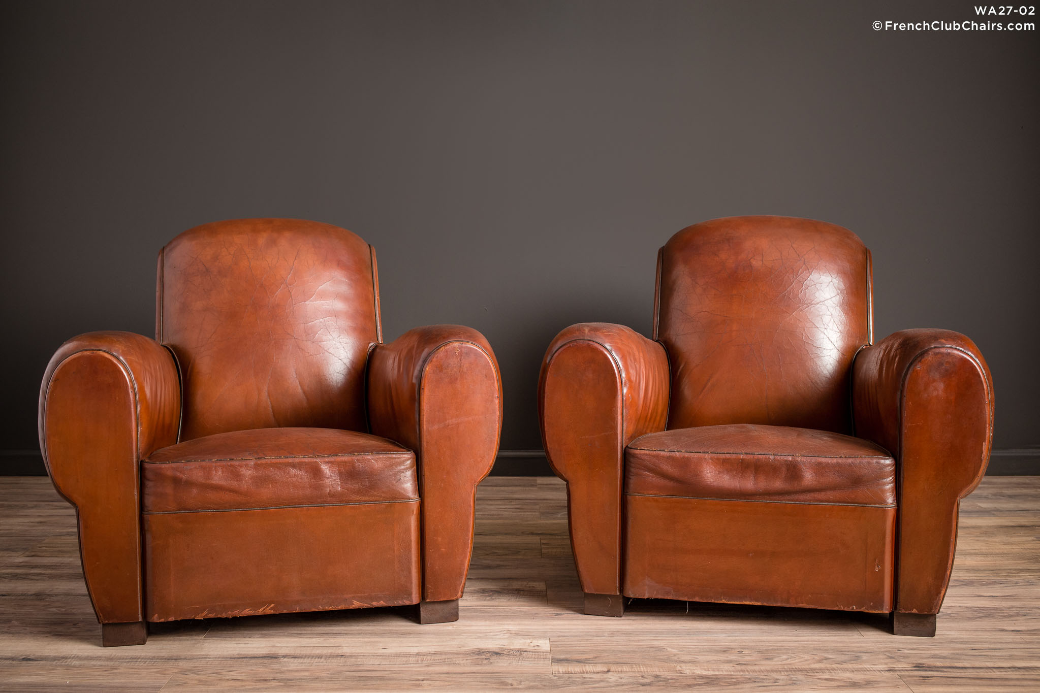 French Club Chairs by William's Antiks WA2702ClassicRollback